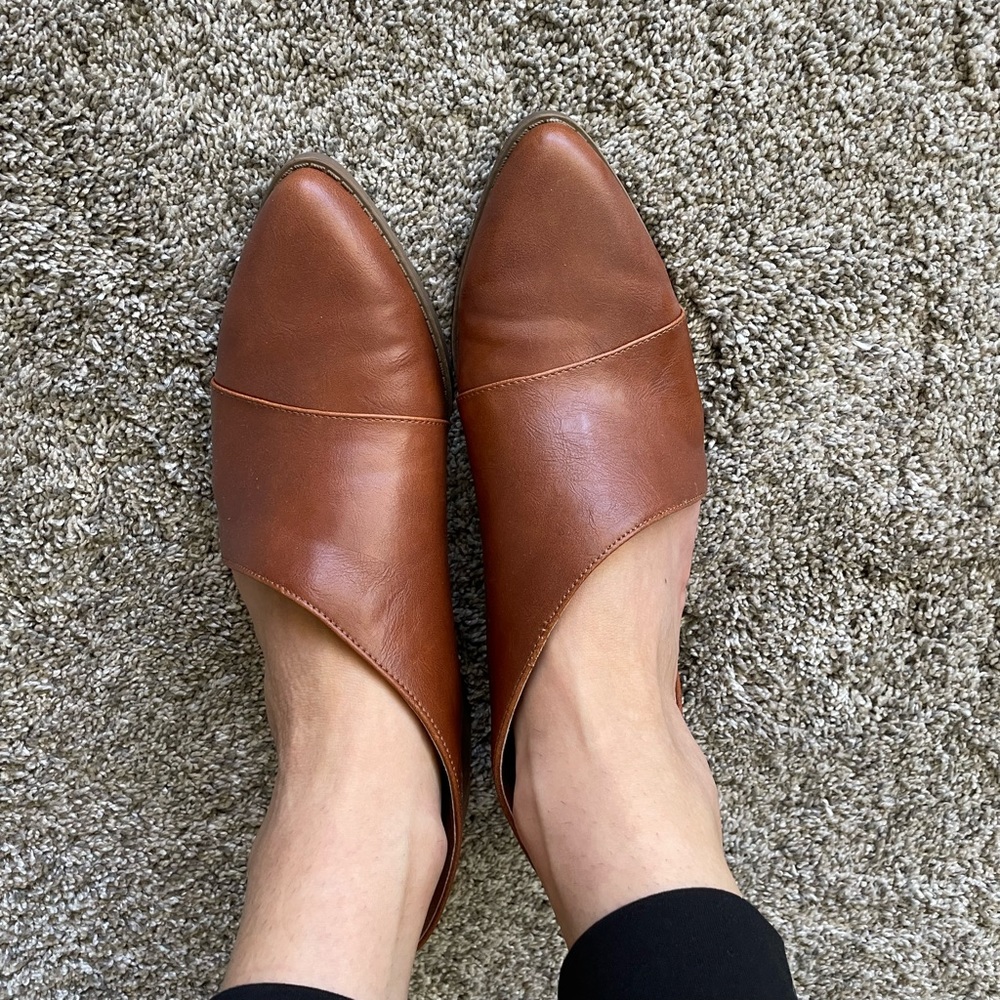 Assymetrical bootie. Never worn. Universal threads from target.